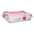 Set 5 x 72 Servetele Umede Paddlers, Trandafir
