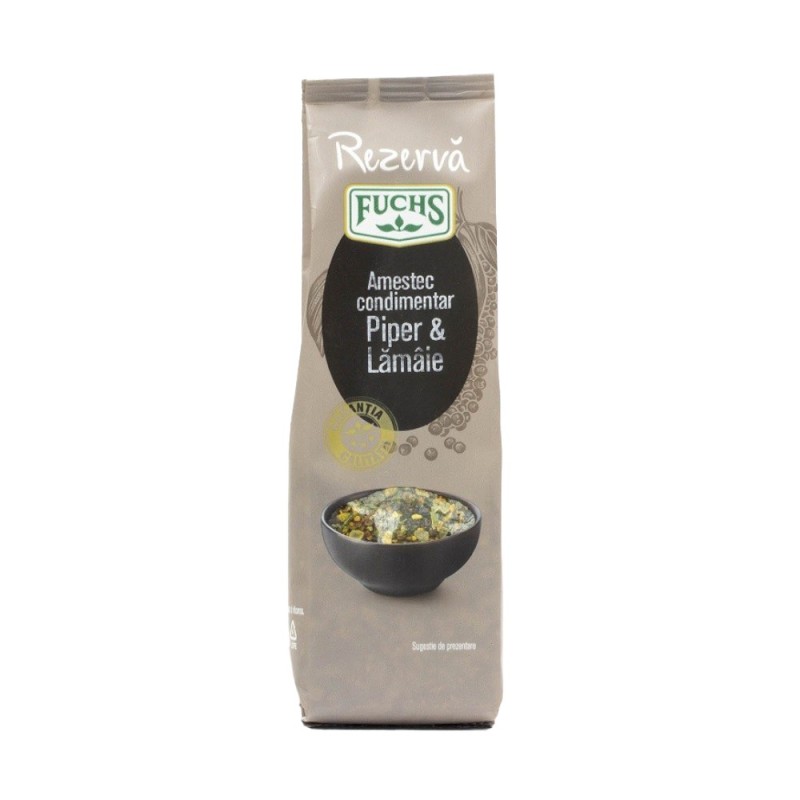 Set 5 x Amestec Condimentar cu Piper si Lamaie, Fuchs, Refill, 100 G