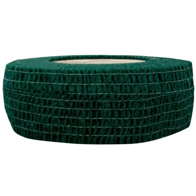 Set 5 x Bandaj Coeziv Autoadeziv, 2.5 cm x 4.5 m, Verde, Prima, 1 Rola