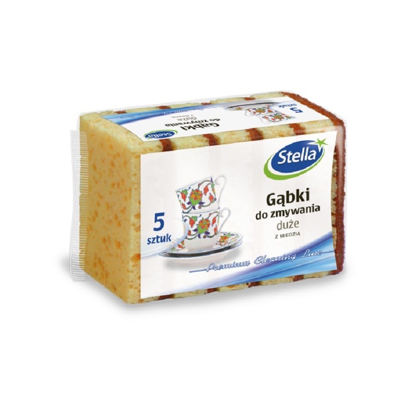 Set 5 x Bureti de Vase Stella cu Microparticule Cupru