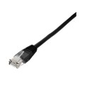 Set 5 x Cablu UTP, Cat 5e, Patch Cord, 0.5 m, Negru, Well