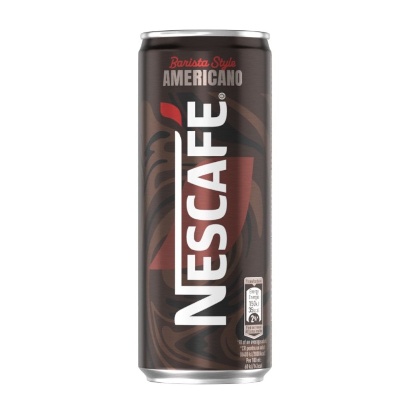 Set 5 x Cafea Americano, Nescafe, Barista Style, 250 ml