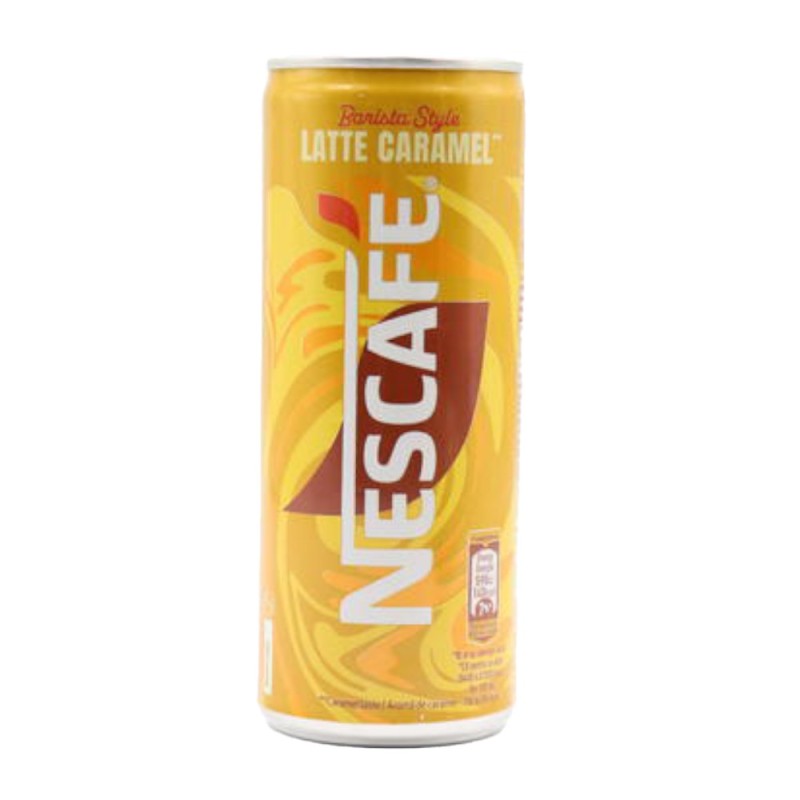 Set 5 x Cafea Latte Caramel, Nescafe, Barista Style, 250 ml