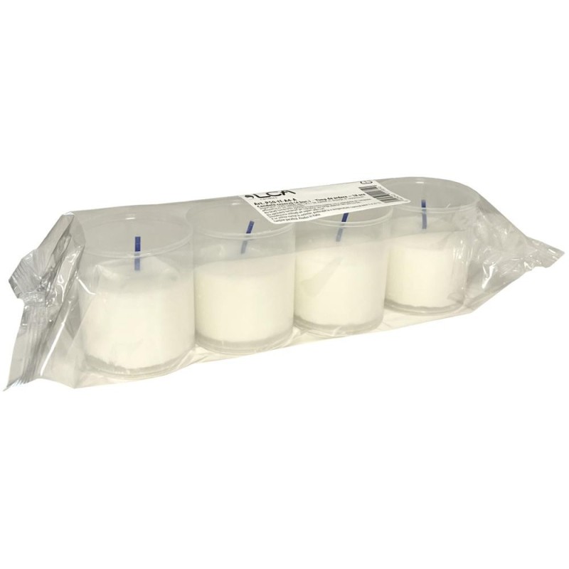 Set 5 x Candela Rezerva Italia, Alba, 4 Bucati