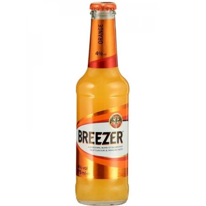 Set 5 x Cocktail Bacardi Breezer Tropical Orange, 4% Alcool, 0.275 l