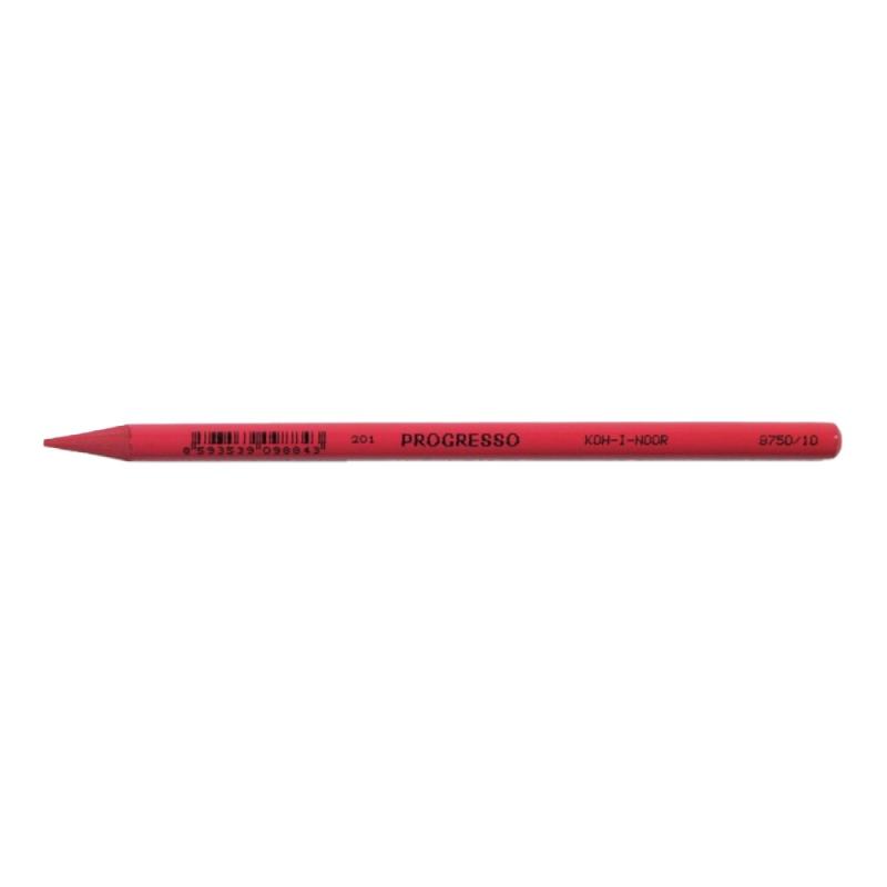Set 5 x Creion Colorat fara Lemn, Rosu Vermillion, Progresso, Koh-I-Noor