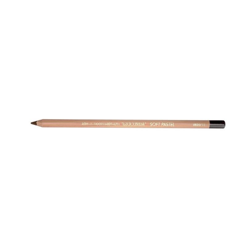 Set 5 x Creion Colorat Mina Pastel Uscat Individual Koh-I-Noor Gioconda, 4.2 x 7.5 x 175 mm, Caput Mortuum Deschis
