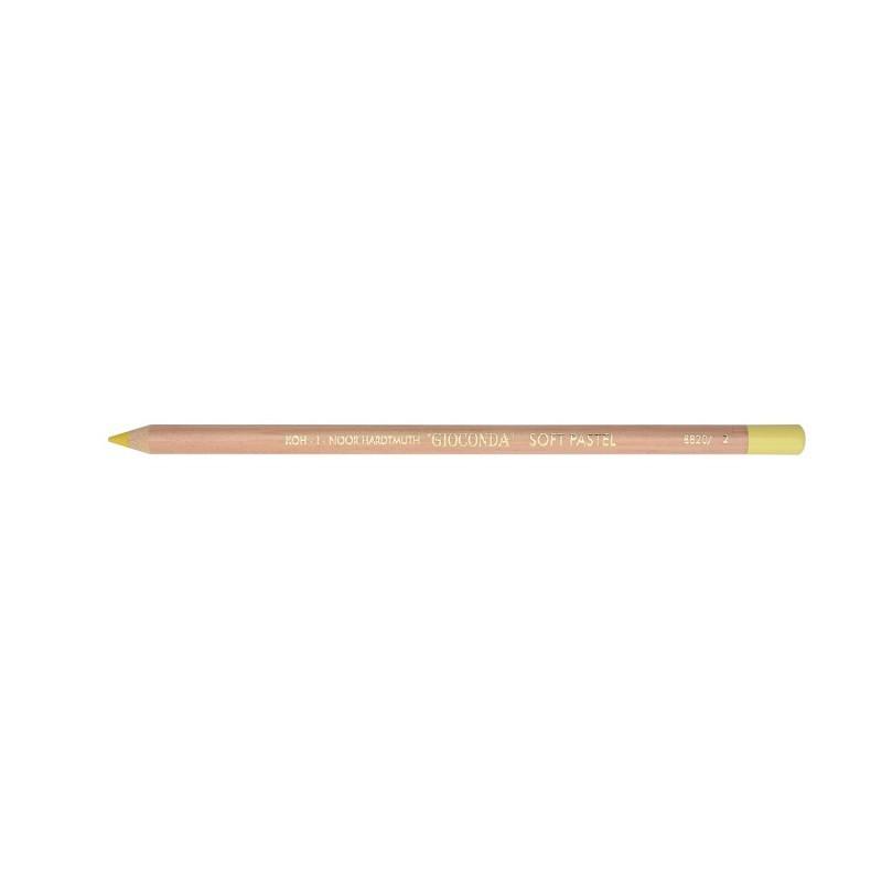 Set 5 x Creion Colorat Mina Pastel Uscat Individual Koh-I-Noor Gioconda, 4.2 x 7.5 x 175 mm, Galben Crom