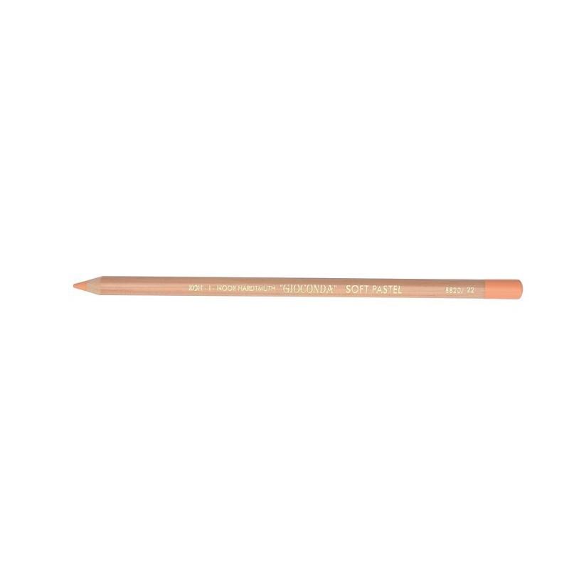 Set 5 x Creion Colorat Mina Pastel Uscat Individual Koh-I-Noor Gioconda, 4.2 x 7.5 x 175 mm, Orange Rosiatic