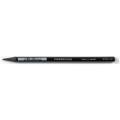 Set 5 x Creion Rotund fara Lemn, Progresso, Negru Fildes