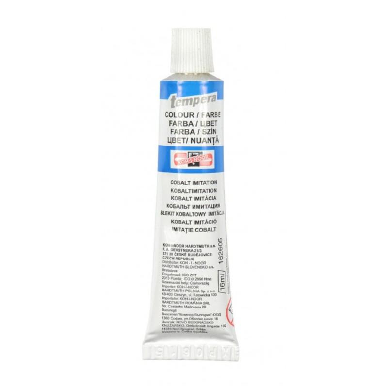 Set 5 x Culoare Tempera, Albastru Cobalt, 16 ml