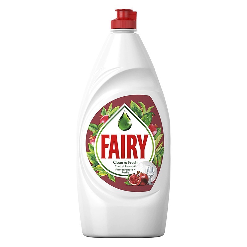 Set 5 x Detergent de Vase Fairy Pomegranate & Red Orange, 400 ml