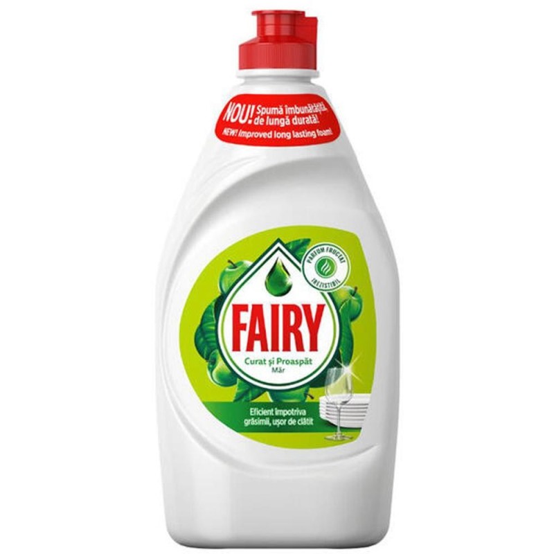 Set 5 x Detergent de Vase Lichid, Fairy, Mar, 450 ml