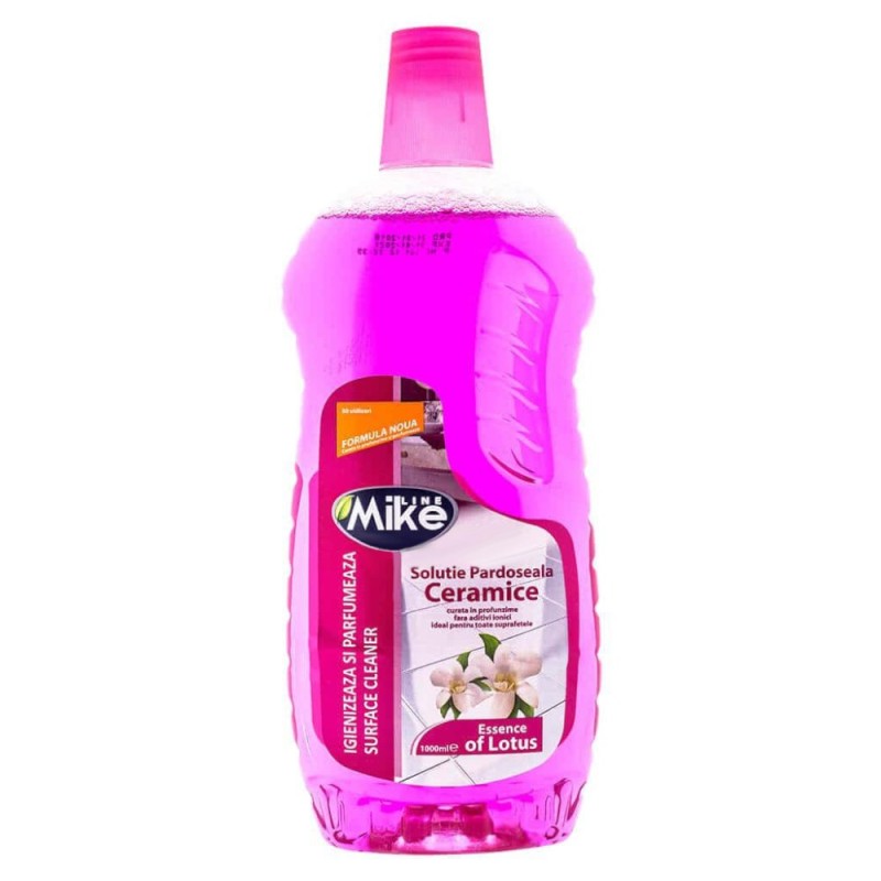 Set 5 x Detergent pentru Pardoseli Ceramice Mike Line, Lotus, 1 l