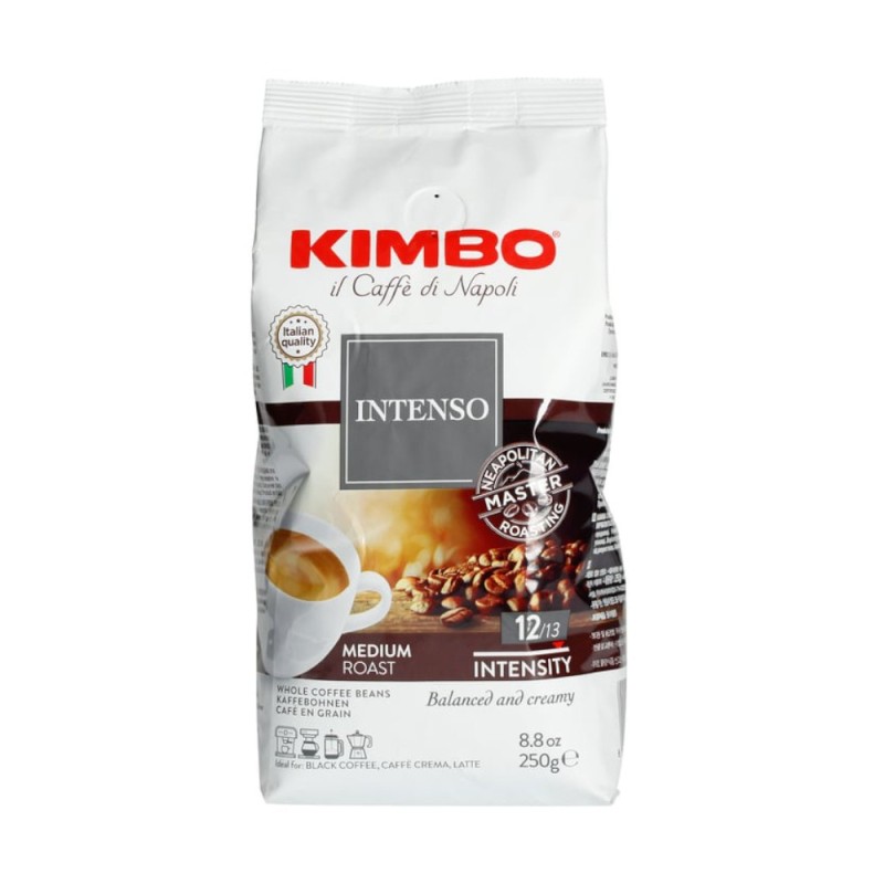 Set 5 x Kimbo - Cafea Aroma Intenso Boabe 250g