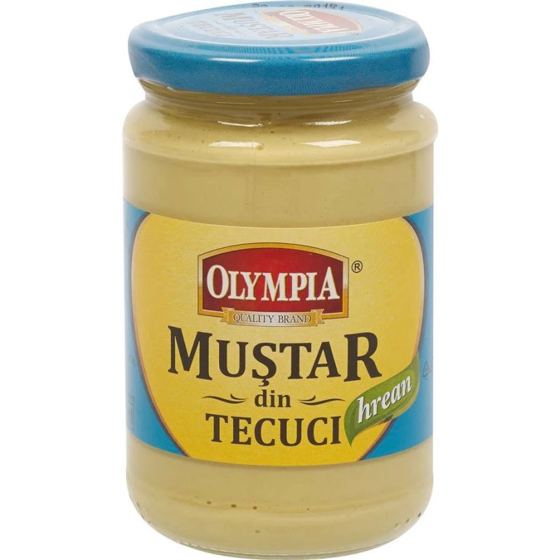 Set 5 x Mustar cu Hrean Olympia, 300 g