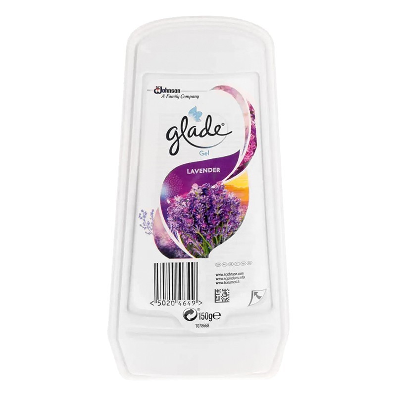 Set 5 x Odorizant de Aer pentru Camera Gel Solid Glade Lavender, 150 g