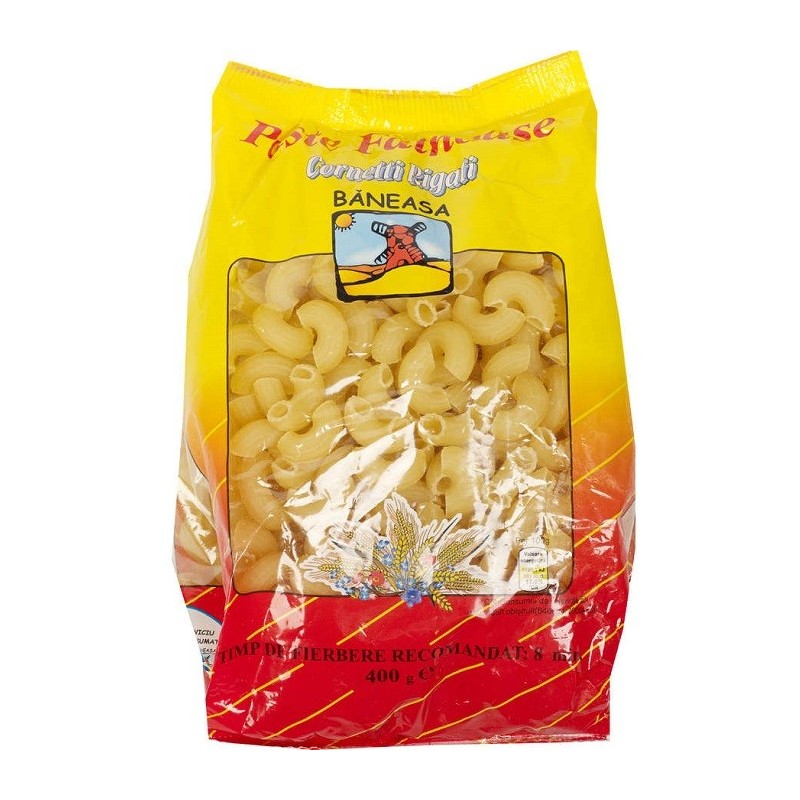 Set 5 x Paste Baneasa Cornetti Rigati 400 g