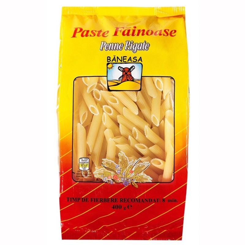 Set 5 x Paste Penne Rigate Baneasa, 400 g
