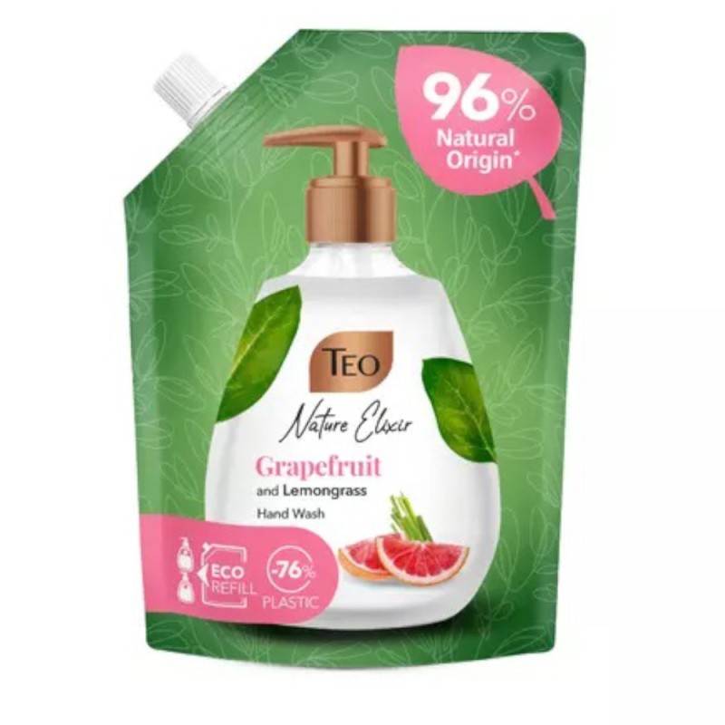 Set 5 x Rezerva Sapun Lichid Teo, Grapefruit, 500 ml