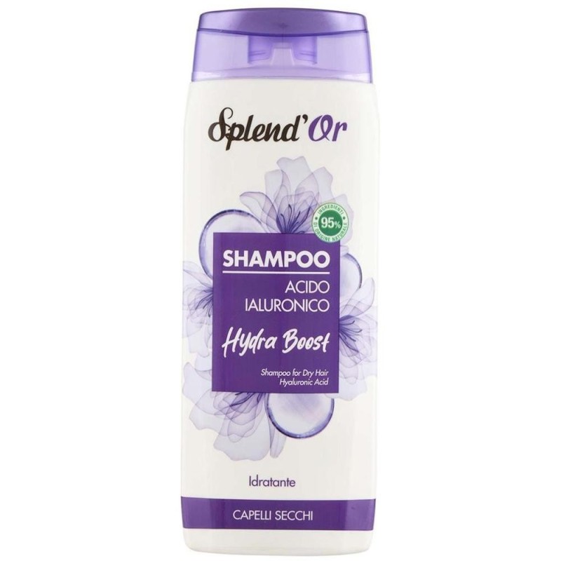 Set 5 x Sampon Splend'Or Hydra, Acid Hialuronic, 300 ml