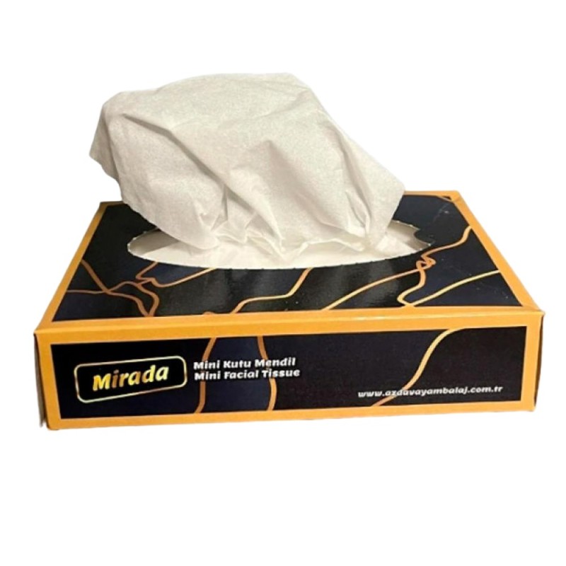 Set 5 x Servetele Faciale Mirada, Mini, 2 Straturi, 60 Bucati
