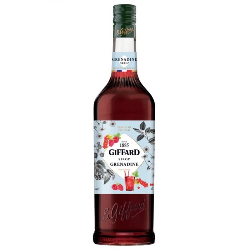 Set 5 x Sirop Grenadine, Giffard, 1 l