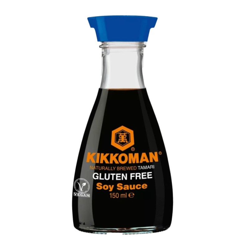 Set 5 x Sos de Soia, Kikkoman, fara Gluten, 150 ml