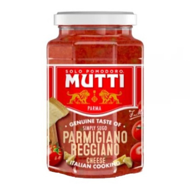 Set 5 x Sos pentru Paste Mutti cu Parmigiano Reggiano, 400 g