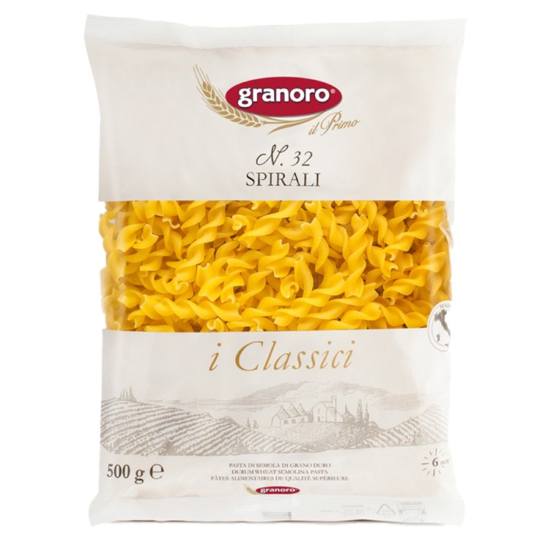 Set 5 x Spirale fara Oua Nr.32, Granoro, 500 g