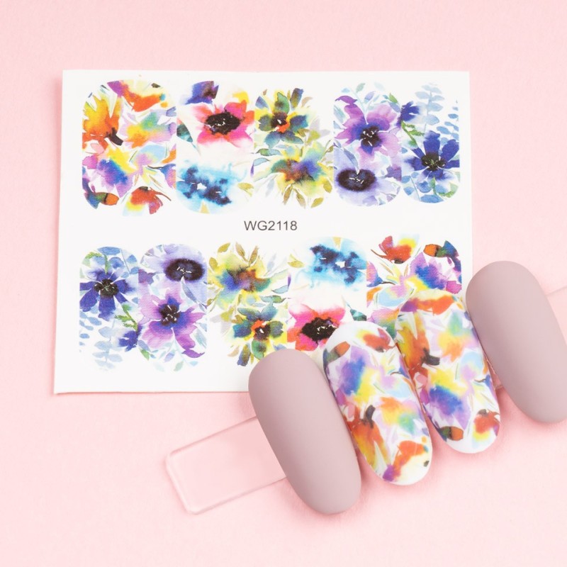 Set 5 x Tatuaj Unghii Luxorise, Nature Wg2118