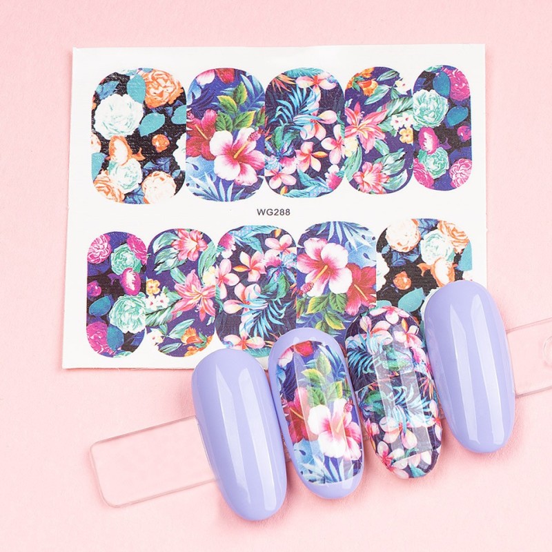 Set 5 x Tatuaj Unghii Luxorise, Nature Wg288