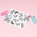 Set 5 x Tatuaj Unghii Luxorise Simple Butterfly Kiss, Stz-1017