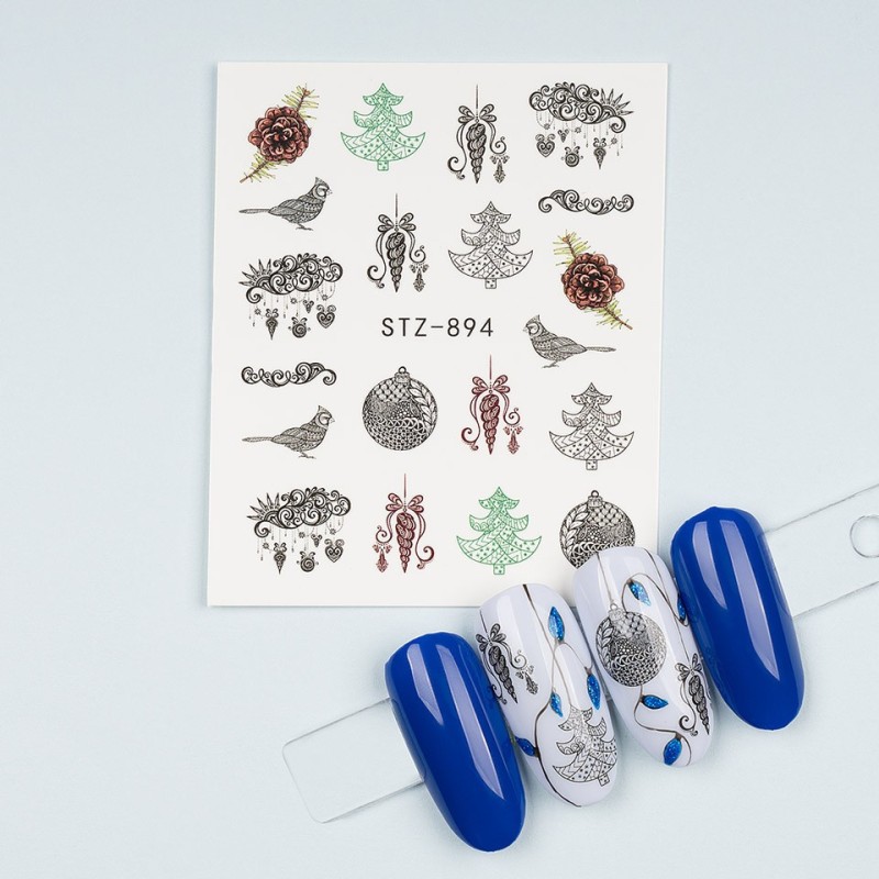 Set 5 x Tatuaj Unghii Luxorise Simple Holiday Taste, Stz-894