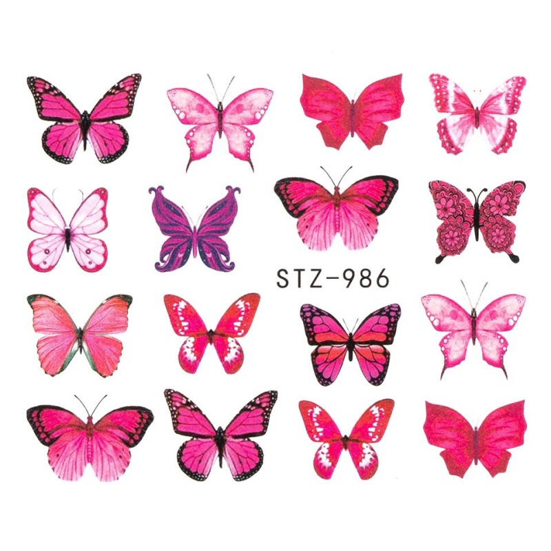 Set 5 x Tatuaj Unghii SensoPRO Summer Challenge, Model Stz-986