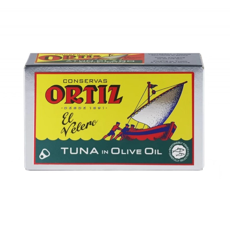 Set 5 x Ton in Ulei de Masline Ortiz, 112 g