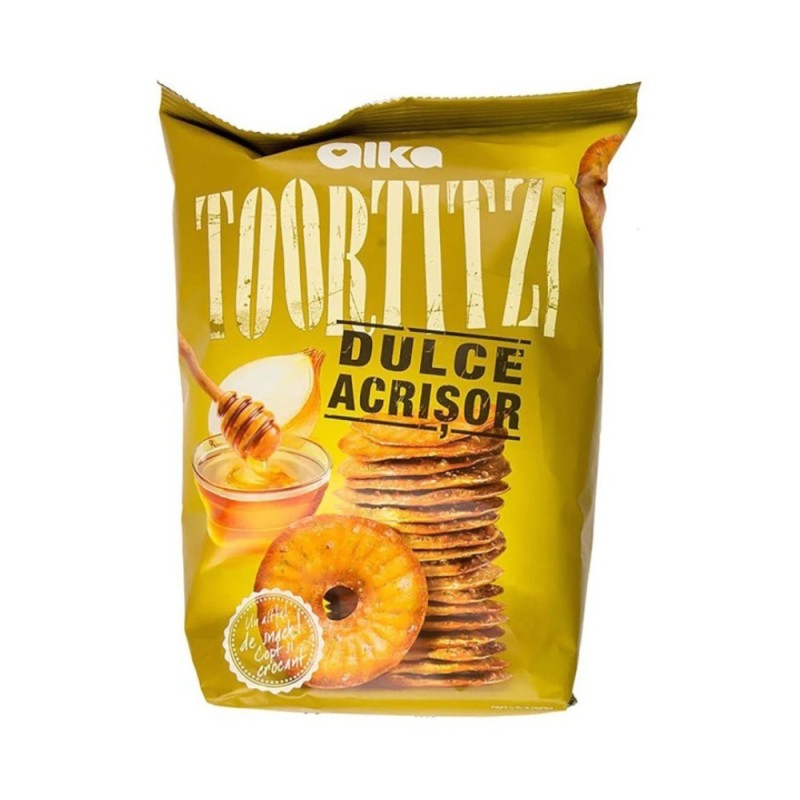 Set 5 x Toortitzi cu Gust Dulce-Acrisor Alka, 80 g