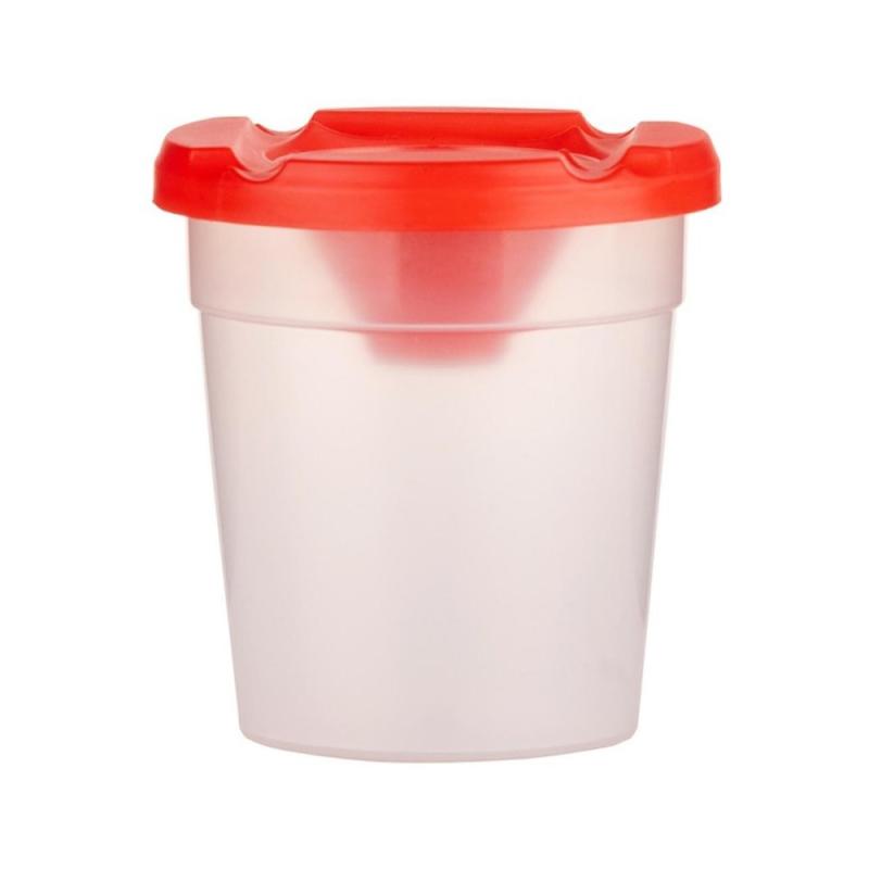 Set 5 x Vas din Plastic pentru Pictura, 8.5 x 8 x 5.8 cm, Diverse Culori, Koh-I-Noor