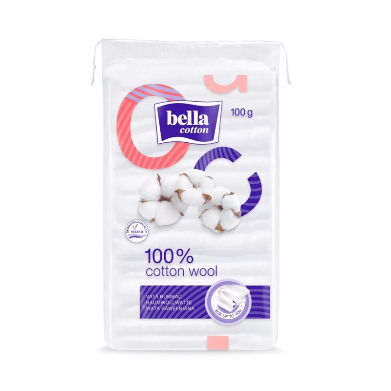 Set 5 x Vata Bella din 100% Bumbac, 100 g