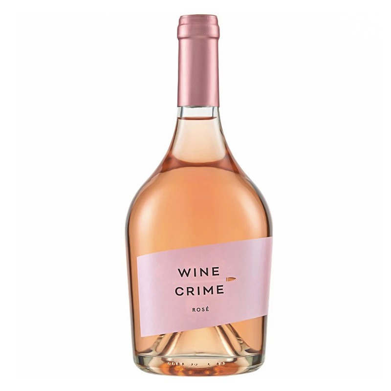 Set 5 x Vin Rose Wine Crime, Sec, 0.75 l