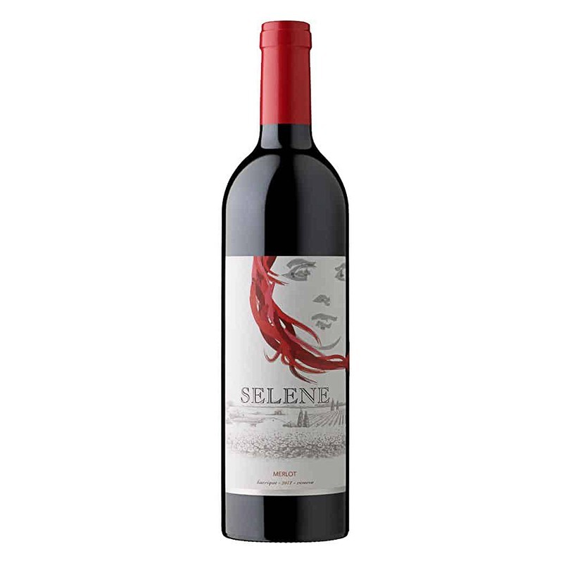 Set 5 x Vin Selene Cramele Recas Merlot, Rosu Sec 0.75 l