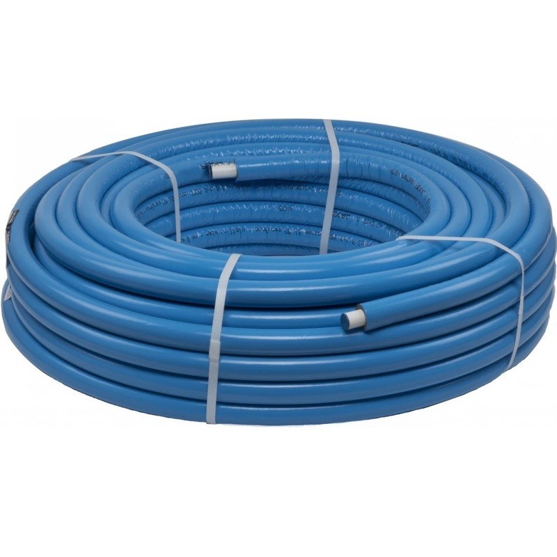 Set 50 x Teava Multistrat Preizolata 6 mm, Heko, Albastru, 20 x 2.0, Colac 1 m