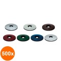 Set 500 x Saiba Cauciucata de Etansare EPDM Otel Zincat 8.5 x 25