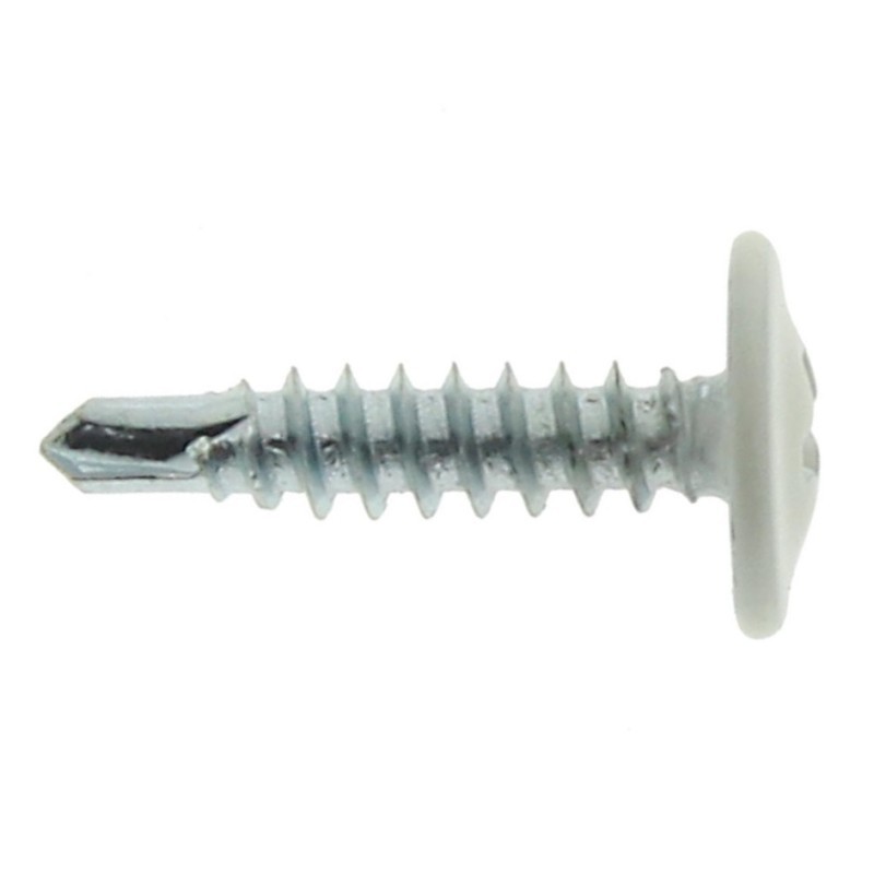 Set 500 x Surub Autoforant Cap Special Plat + Saiba Cauciucata Epdm - 4.2 X 19, Ral 3011