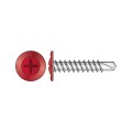 Set 500 x Surub Autoforant Cap Special Plat+saiba Otel Vopsit-4.2x13 R 3009