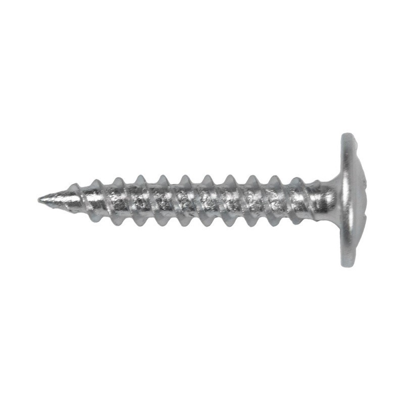 Set 500 x Surub cu Cap Plat din Otel pentru Lemn, 3.5 x 17 / 14