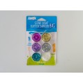 Set 6 Cutii Glitter, 6 Culori