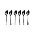 Set 6 Lingurite din Inox, Berglander, Negru