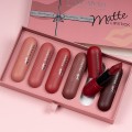 Set 6 Rujuri Mate Handaiyan Mousse Matte Lipstick