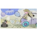 Set 6 x 100 Batiste Universale din Hartie Bella Baby Happy, Model Catel